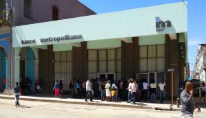 Kubanews: Banco Metropolitano in Havanna zum Abhben von Bargeld geeignet